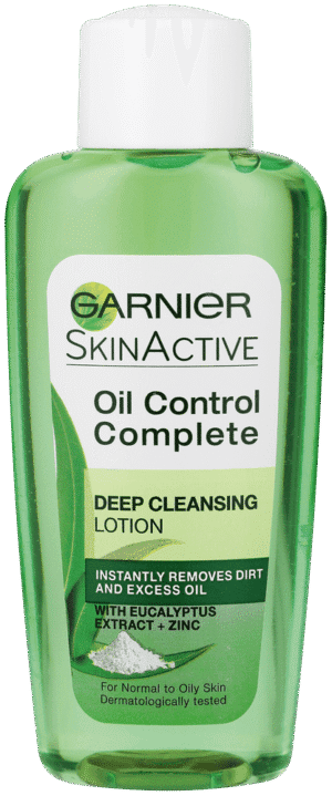 Garnier SkinActive Oil Control Complete Deep Cleansing Lotion 125ml