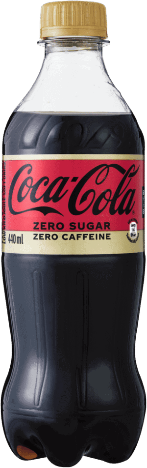 Coca-cola Zero Sugar Zero Caffeine Soft Drink 440ml