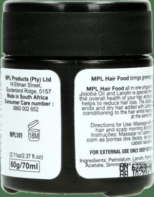 MPL Hair Food 60g