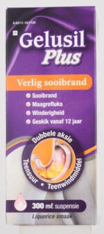 Gelusil Plus Heartburn Relief Syrup 300ml