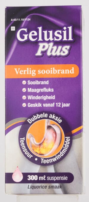 Gelusil Plus Heartburn Relief Syrup 300ml