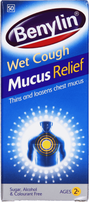 Benylin Mucus Relief Wet Cough Syrup 50ml