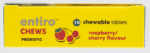 Entiro Raspberry/Cherry Flavour Probiotic Chewable Tablets 10pk - Image 2