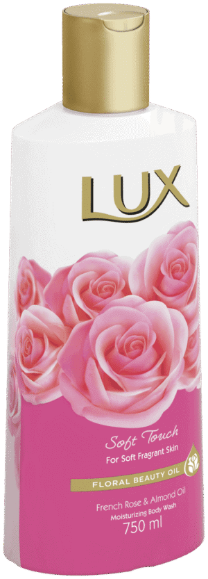 LUX Soft Touch Moisturizing Body Wash 750ml