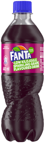 Fanta Grape Flavoured Sparkling Drink 440ml