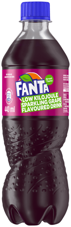 Fanta Grape Flavoured Sparkling Drink 440ml