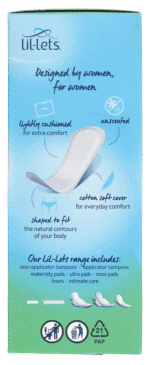 Lil-lets SmartFit Unscented Thick Pantyliners 20pk