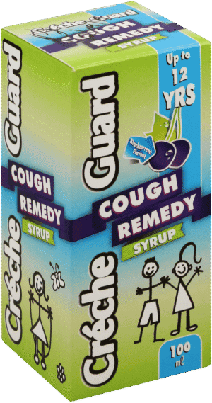 Créche Guard Blackcurrant Flavour Cough Remedy Syrup 100ml