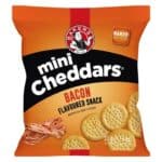 Bakers Mini Cheddars Bacon Flavoured Snack 33g