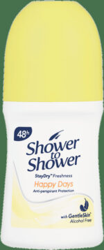 Shower To Shower Happy Days Anti-Perspirant Roll-On 50ml