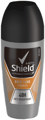 Shield Men Even Tone Antiperspirant Roll-On Deodorant 50ml