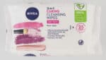Nivea 3 in 1 Caring Cleansing Wipes 25pk