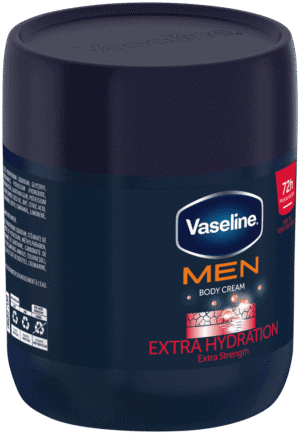 Vaseline Men Extra Hydration Moisturizing Body Cream 400ml
