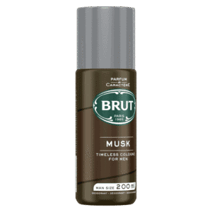 BRUT Musk Aerosol Deodorant Body Spray 200ml