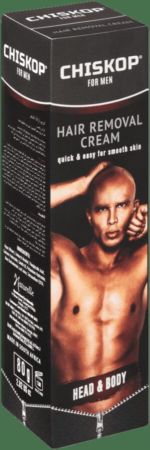 Chiskop Head & Body Hair Removal Cream 80g