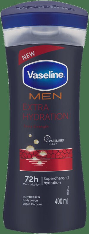 Vaseline Men Extra Hydration Body Lotion 400ml