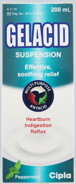 Gelacid Suspension Syrup 200ml