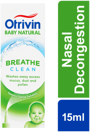 Otrivin Baby Natural Isotonic Saline Solution 15ml