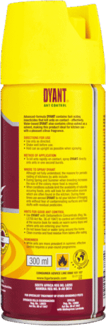 Dyrange Dyant Ant Control Insecticide Spray 300ml