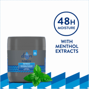 Dawn Men Refresh Cooling Body Cream 400ml