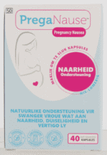 Preganause Nausea Support Capsules 40pk