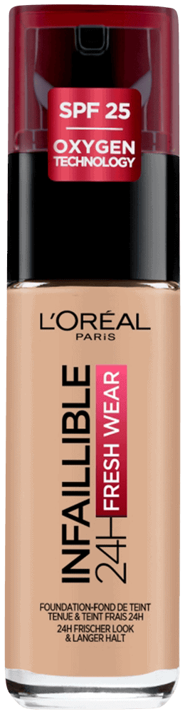 L'oréal Paris Infaillible Beige Rose SPF 25 24H Fresh Wear Foundation 30ml