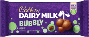 Cadbury Dairy Milk Mint Milk Chocolate Bubbly Slab 150g