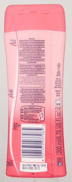 Clere Berries & Cream Body Lotion 200ml