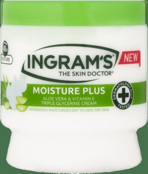 image-0 Ingram's Moisture Plus Aloe Vera & Vitamin E Triple Glycerine Cream 450ml