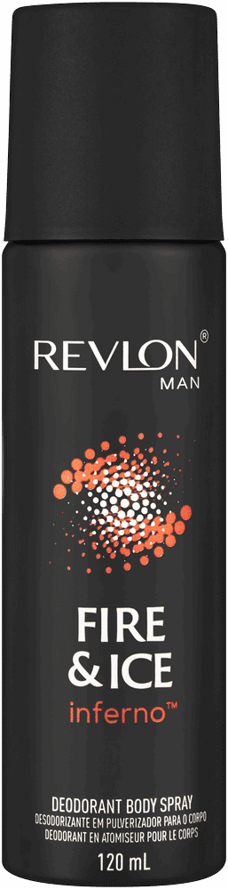 Revlon Man Fire & Ice Inferno Deodorant Body Spray 120ml