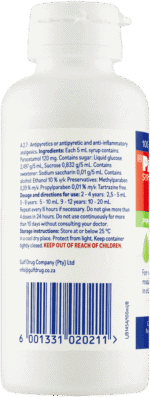 Painblok Peppermint Pain & Fever Relief Syrup 100ml
