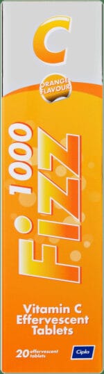 Fizz C Vitamin C Effervescent Tablets 20s