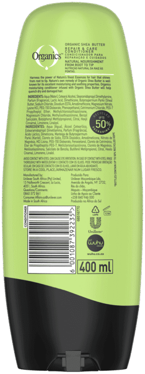 Organics Repair & Care Shea Butter Hair Repair Conditioner 400ml