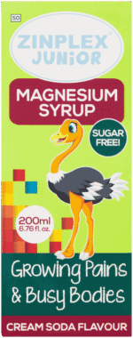 Zinplex Junior Cream Soda Flavour Magnesium Syrup 200ml