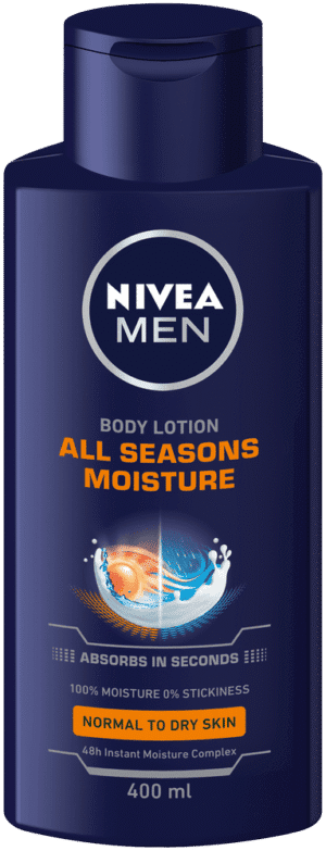 Nivea MEN All Seasons Moisture Body Lotion 400ml
