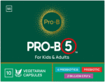 Pro-b 5 Kids & Adults Vegetarian Capsules 10pk
