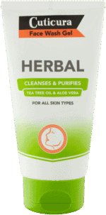 Cuticura Herbal Face Wash Gel 150ml