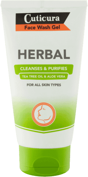 Cuticura Herbal Face Wash Gel 150ml