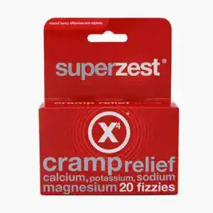 Superzest CRAMP RELIEF FIZZY 20'S