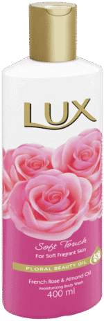 LUX Soft Touch Moisturizing Body Wash 400ml
