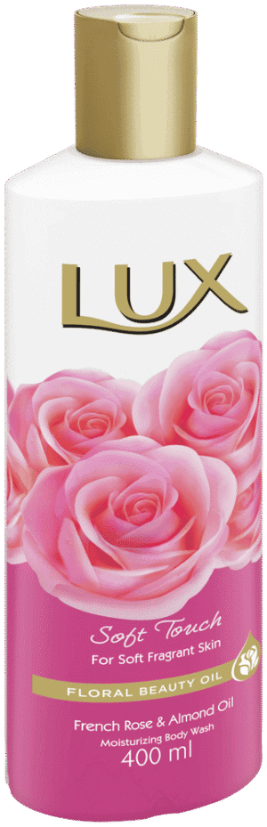 LUX Soft Touch Moisturizing Body Wash 400ml
