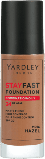 Yardley Stayfast Hazel SPF 20 24HR Foundation 30ml