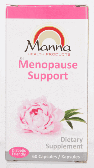 Manna Menopause Support Dietary Supplement Capsules 60pk