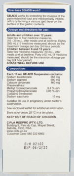 Gelacid Suspension Syrup 200ml