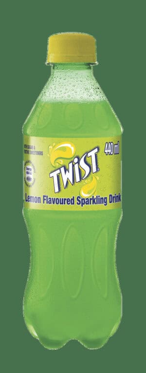 Twist Lemon Flavoured Soft Drink 440ml