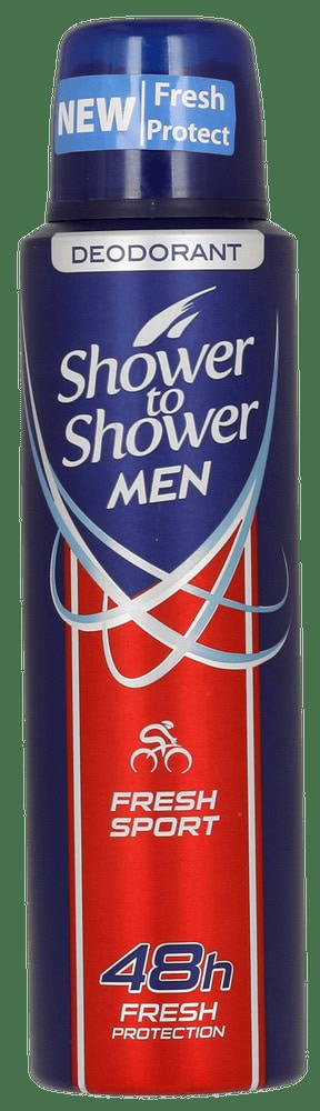 Shower To Shower Men Fresh Sport Deodorant Spray 150ml