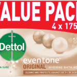 Dettol Eventone Original Hygiene Bath Bar Soap 4 x 175g