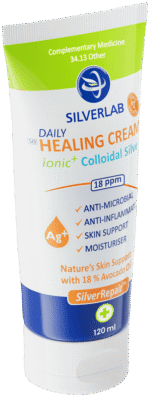 Silverlab Ionic+ Colloidal Silver Daily Healing Cream 120ml