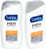 Sanex Men Skin Health Deep Clean 6-in-1 Shower Gel 500ml