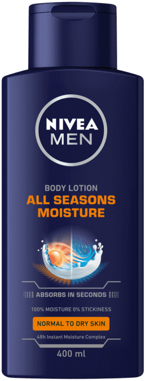 Nivea MEN All Seasons Moisture Body Lotion 400ml